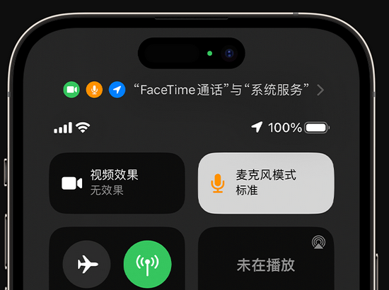 昌洒镇苹果授权维修网点分享iPhone在通话时让你的声音更清晰 