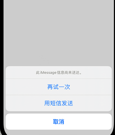 昌洒镇apple维修iPhone上无法正常发送iMessage信息