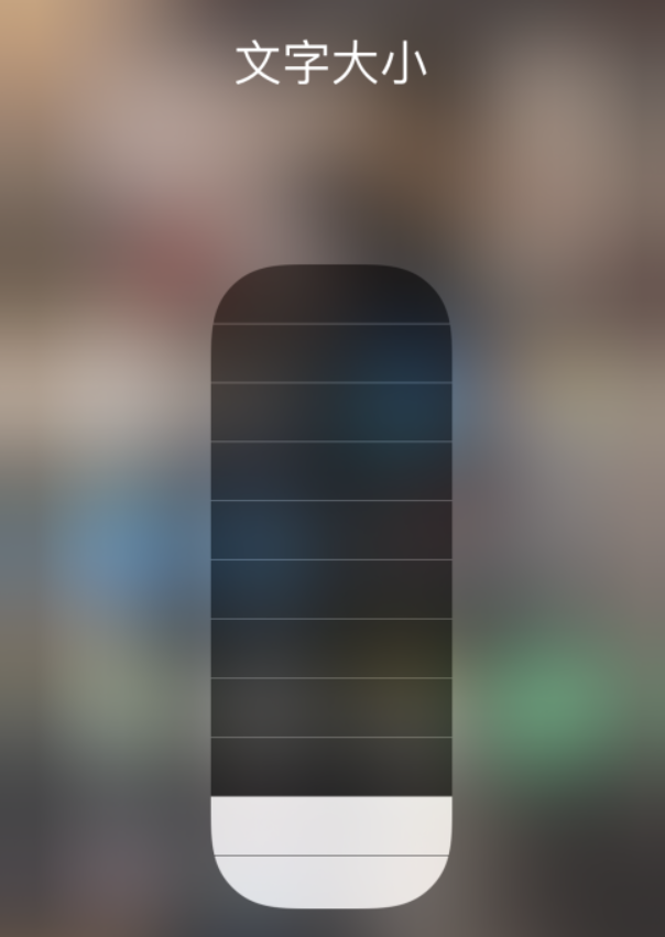 昌洒镇苹果手机维修分享小技巧：在 iPhone 控制中心快速调节字体大小 